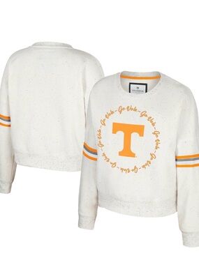 NWT Colosseum Tennessee Volunteers speckled pullover sweatshirt Small